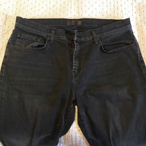 J Brand Kane Roth Black Jeans 34 x 34